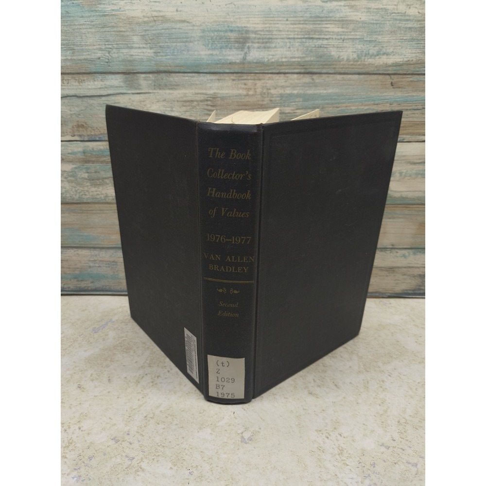 Van Allen‎ Bradley / BOOK COLLECTOR'S HANDBOOK OF VALUES 1976-1977.|THE 1975
